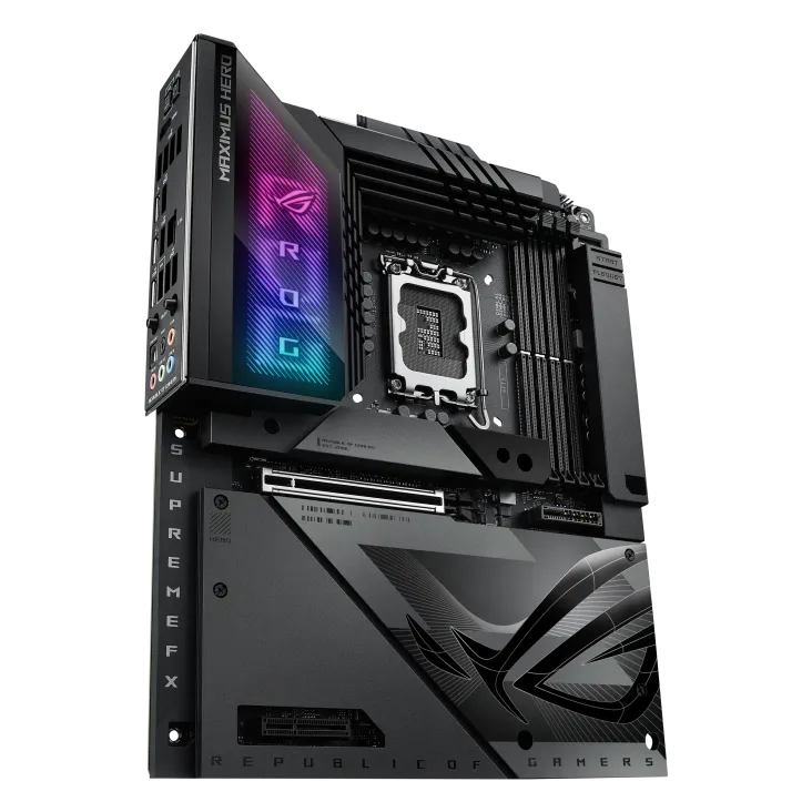 Матплата Asus ROG Maximus Z790 Hero BTF, iZ790, S1700, 4DDR-5, 4SATA, 5xM.2