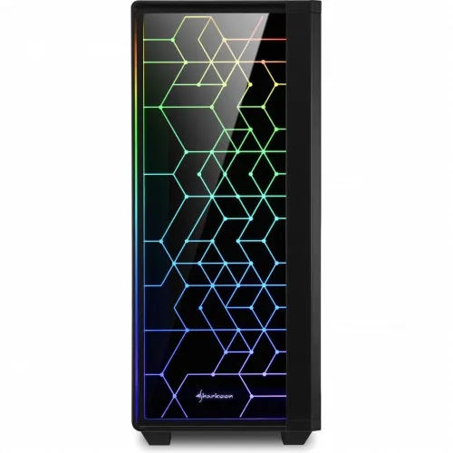 Корпус ПК без БП Sharkoon RGB LIT100