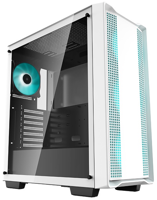 Корпус DeepCool CC560 WH, Midi Tower, ATX, White, 2x3.5"/2x2.5", USB3.0, USB2.0