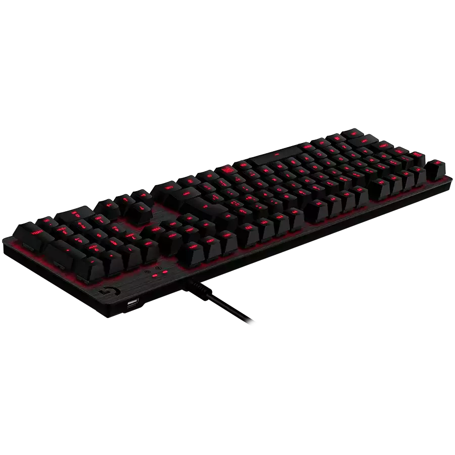 LOGITECH G413 SE Corded Mechanical Gaming Keyboard - BLACK - RUS - USB - TACTILE