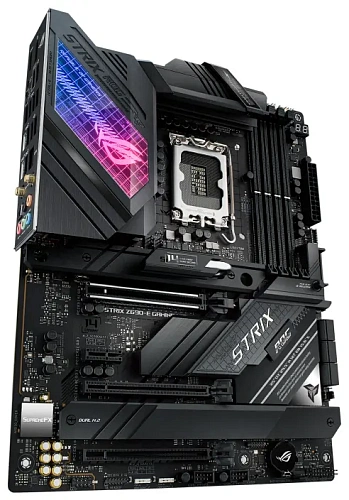 Матплата Asus ROG S Z690-E Gam WiFi, iZ690, S1700, ATX, 4DDR-5, 3xPCI-Ex16,6SATA,3xM.2,HDMI,DP,19USB