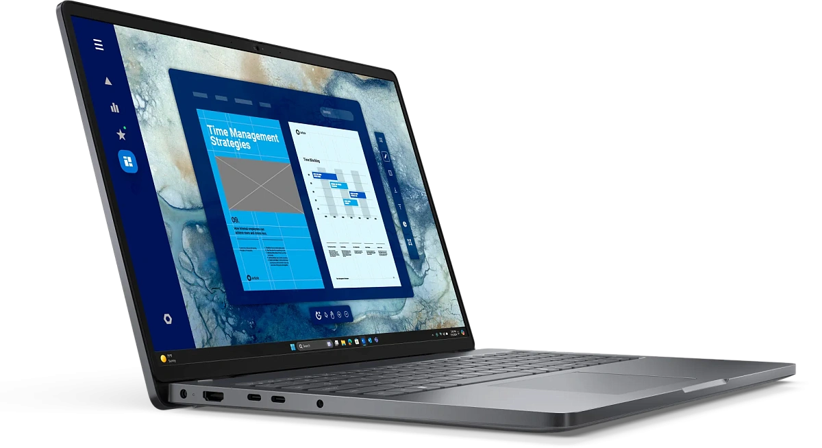 Ноутбук Dell/Pro 16 PC16250/Core 5/220U/1,5 GHz/16 Gb/M.2 PCIe SSD/512 Gb/No ODD/Graphics/Integrated/16 ''/1920x1200/Windows 11/Pro/64/FgrPr