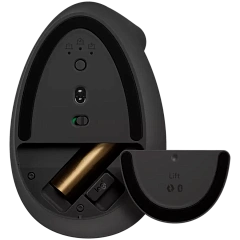 Мышь Logitech Lift Vertical Ergonomic, Wireless, 4000dpi, BT, USB