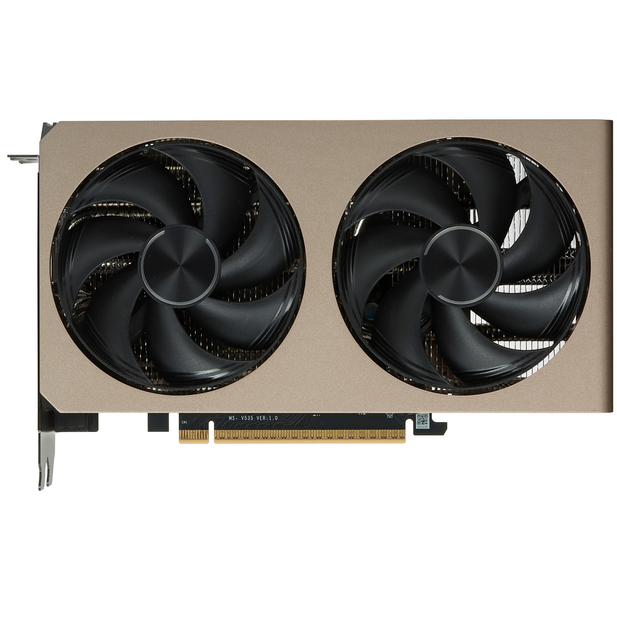 GF RTX5060Ti, MSI Inspire 2X OC, 2632MHz/28000MHz, 128bit, 16GB GDDR7, HDMI, 3xDP