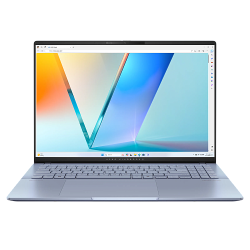 Ноутбук Asus/Vivobook S 16/S5606CA-RI131W/1г/Core Ultra 5/225H/1,7 GHz/16 Gb/PCIe NVMe SSD/512 Gb/No ODD/Graphics/Arc/6 Gb/16 ''/2880x1800/Windows 11/