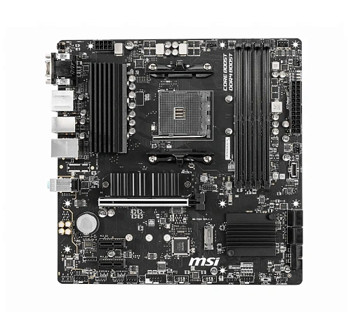 Матплата MSI B550M PRO-VDH Wi-Fi, AM4, mATX, 4DDR-4, 1xPCI-Ex16, 4SATA, 2xM.2, VGA, HDMI, DP, 13USB
