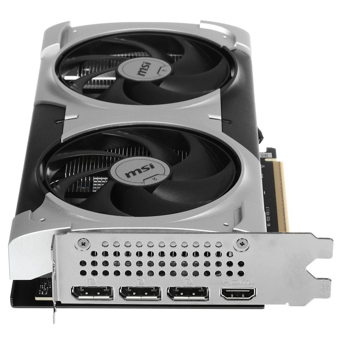 Видеокарта MSI GeForce RTX 5060 Ti 16G VENTUS 2X OC PLUS, 16Gb GDDR7 128-bit 1xHDMI 3xDP