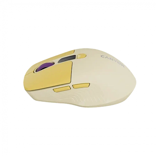 CANYON mouse MW-26 LCD Silent Dual Mode Wireless Yellow