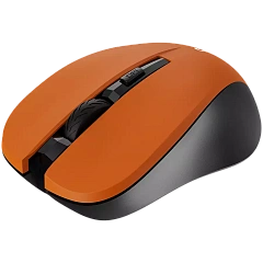 CNE-CMSW1O CANYON мышь, цвет - оранжевый, беспроводная 2.4 Гц, DPI 800/1000/1200 DPI, 3 кнопки и колесо прокрутки, прорезиненное покрытие