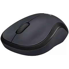 Мышь Logitech M220 Silent, Charcoal Ofl, Wireless, Optical, 1 x AA, USB