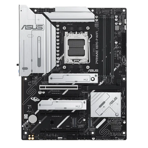 Матплата Asus Prime X870-P WiFi, AM5, ATX, 4DDR-5, 5xPCI-Ex16, 2SATA, 4xM.2, HDMI, 2xUSB-C, 19USB