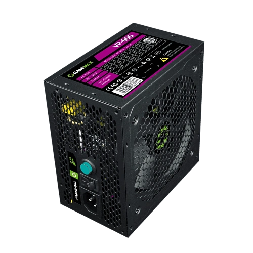 БП ATX 800W GameMax VP-800, Bronze, 20+4/20+4+8/24+4/24+8, 12сm, 2x6+2p PCI-E