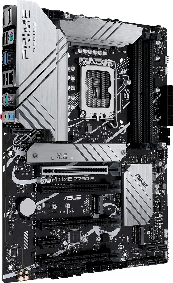 Матплата Asus Prime Z790-P, iZ790, S1700, ATX, 4DDR-5, 4xPCI-Ex16, 4SATA, 3xM.2, HDMI, DP, 17USB