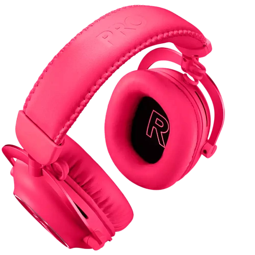 LOGITECH G PRO X2 LIGHTSPEED Wireless Gaming Headset - Blue Mic - MAGENTA