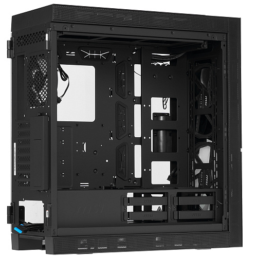 Корпус MSI MPG Sekira 500X, Midi Tower, E-ATX, Black-Silver, 4x3.5"/3x2.5", 4xUSB3.0, USB-C, RGB