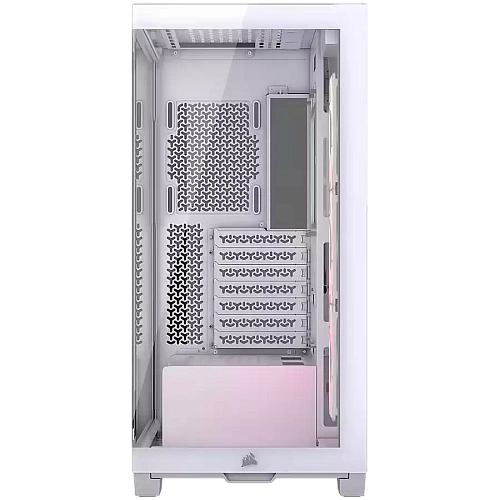 CORSAIR 3500X ARGB Mid-Tower PC Case - White