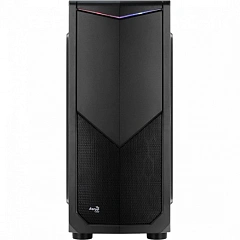 Корпус AeroCool Tomahawk-S, Midi Tower, ATX, Black, 1x3.5"/4х2.5", 2xUSB