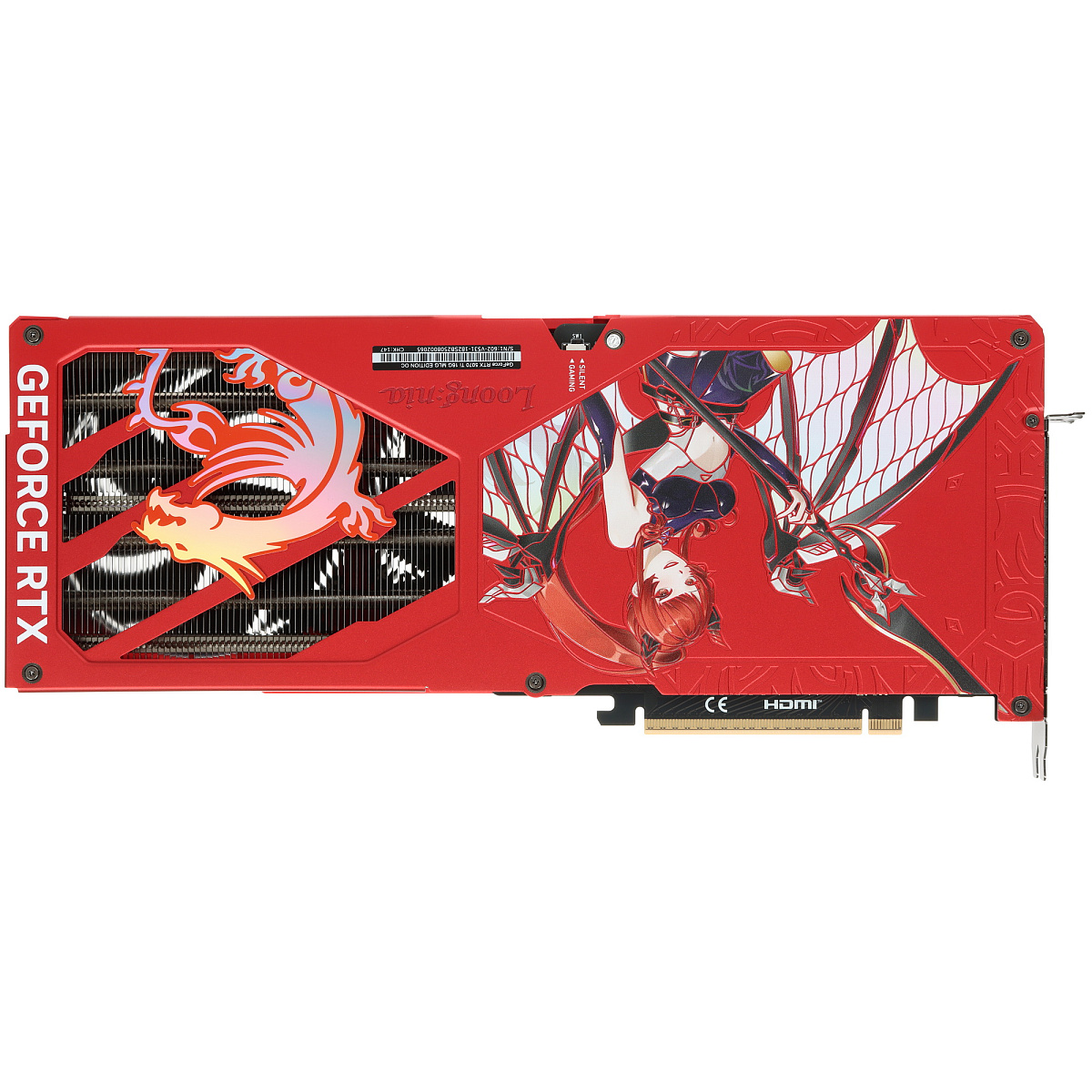 Видеокарта MSI GeForce RTX 5070 Ti 16G MLG EDITION OC, 16Gb GDDR7 256-bit 1xHDMI 3xDP G507T-16MEC