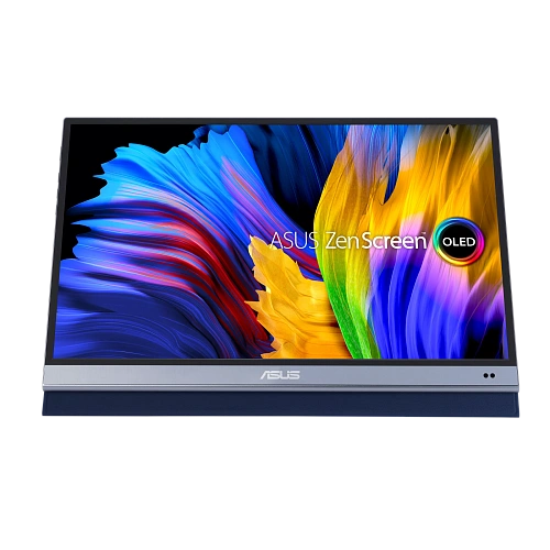 Монитор 15.6" Asus ZenScreen MQ16AH, Black-Silver, OLED, 1920x1080@60Hz, 360кд/м2, 100000:1,miniHDMI