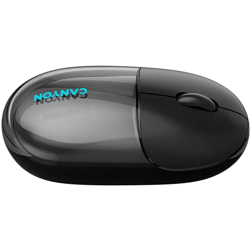 CANYON mouse OnClick 24 BT/ Wireless Transparent/Black