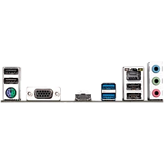 GIGABYTE Mainboard Desktop H510M H V2 (S1200, H510, 2xDDR4, HDMI, VGA, 1xPCIex16, 2xPCIex1, ALC887, Realtek GbE LAN, 4xSATA III, 1xM.2, USB 3.2, USB 2.0, mATX, Retail)