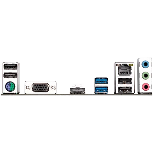 GIGABYTE Mainboard Desktop H510M H V2 (S1200, H510, 2xDDR4, HDMI, VGA, 1xPCIex16, 2xPCIex1, ALC887, Realtek GbE LAN, 4xSATA III, 1xM.2, USB 3.2, USB 2.0, mATX, Retail)
