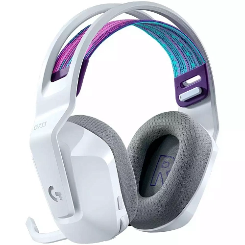Гарнитура беспроводная игровая Logitech G733 LIGHTSPEED Wireless RGB Gaming Headset - WHITE - 2.4GHZ - N/A - EMEA (M/N: A00125 / A-00080)