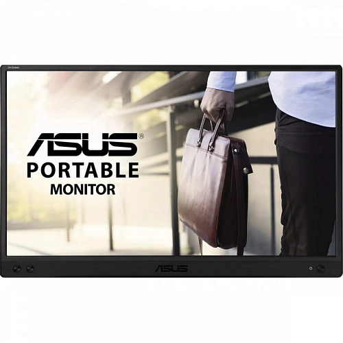 Монитор 15.6" Asus ZenScreen MB166C, Black, 1920x1080@60Hz, 250кд/м2, 800:1, USB-C