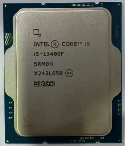 Intel Core i5-13400F, S1700/10 cores/Raptor Lake/2.5GHz/20MB L3/10nm/148W, OEM