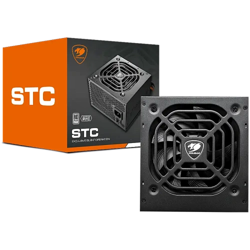 COUGAR STC500 PSU, 80 plus White, 500W