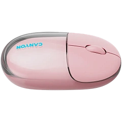 CANYON mouse OnClick 24 BT/ Wireless Transparent/Pink