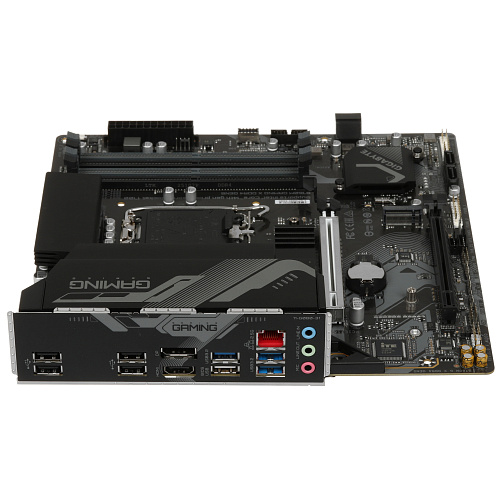 Матплата Gigabyte B760M Gaming X DDR4 Gen5, iB760,S1700,mATX,4DDR-5,2xPCI-Ex16,4SATA,2xM.2,HDMI,DP,6