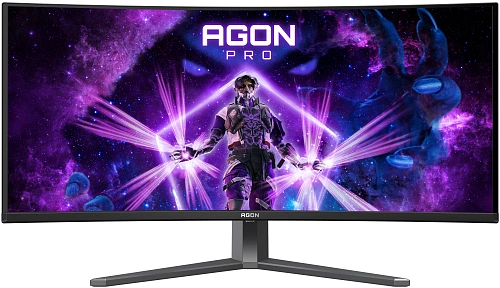 Монитор 31.5" AOC AG346UCD, QD-OL, 3440x1440@144Hz, 250кд/м2, 1500:1, 0.03ms, 2xHDMI, DP