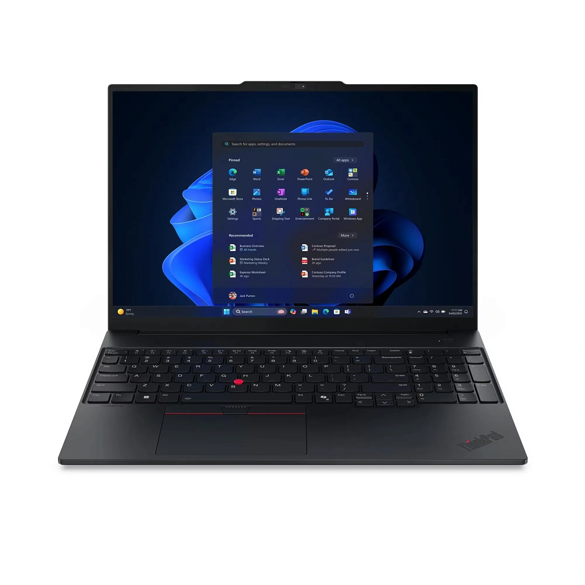 ThinkPad E16 G3, Intel® Core™ Ultra 5 225U (E-cores up to 3.80GHz, 12MB), 16" WUXGA Non-Touch, No Operating System, 16.0GB, 1x512GB SSD M.2 2242 PCIe Gen4 TLC Opal, Intel® Graphics, BT5.1 or BT5.3,Wi-Fi 6E AX211, FPR, 1080PFHD Hybrid, 4 Cell Li-Pol 64Wh, 