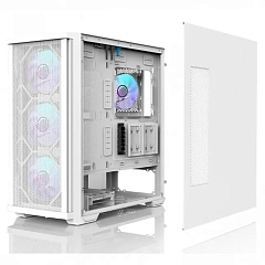 Корпус Zalman Z10 DUO, Midi Tower, E-ATX, Black, 2x3.5"/2+1x2.5", 2xUSB 3.0, USB-C, RGB