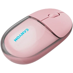 CANYON mouse OnClick 24 BT/ Wireless Transparent/Pink