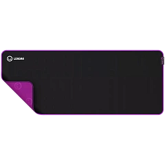 Lorgar Main 319, Gaming mouse pad, High-speed surface, Purple anti-slip rubber base, size: 900mm x 360mm x 3mm, weight 0.6kg