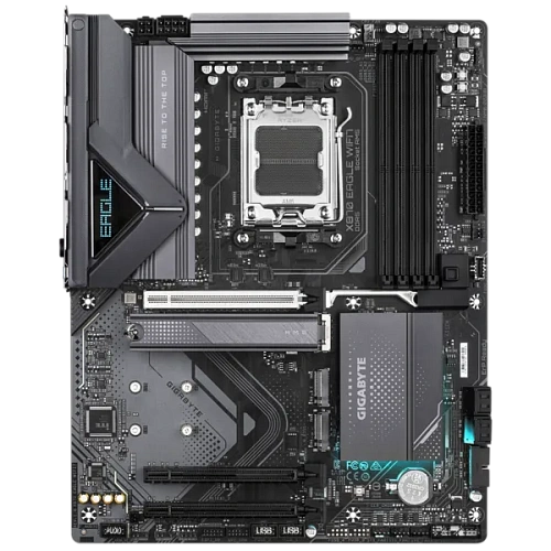 Матплата Gigabyte X870 Eagle WiFi7, AM5, ATX, 4DDR-5, 1xPCI-Ex16, 4SATA, 3xM.2, HDMI, 2xUSB-C, 14USB