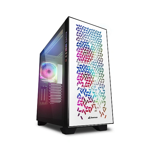 Корпус ПК без БП Sharkoon ELITE SHARK CA300H Wh