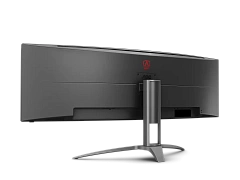 Монитор 49" AOC AGON AG493UCX, Black-Gray, VA, 512x1440@120Hz, 550кд/м2, 3000:1, 1ms, 2xHDMI, 2xDP