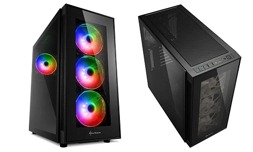 Корпус ПК без БП Sharkoon TG5 PRO RGB