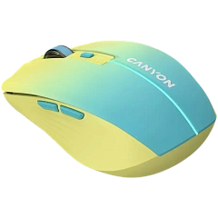 CANYON mouse MW-44  Wireless Charge Yellow Blue