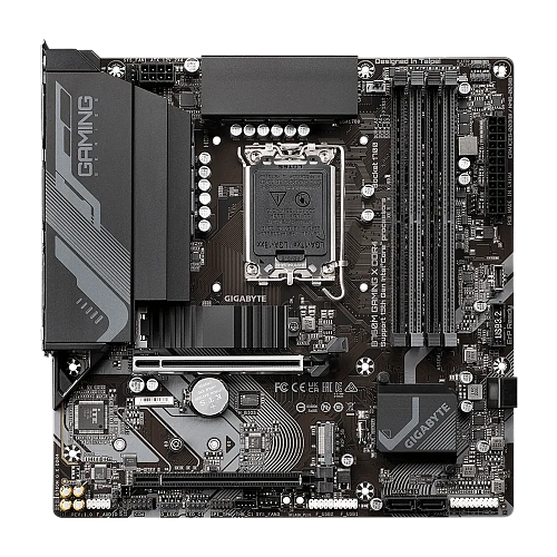 Матплата Gigabyte B760M Gaming X DDR4, iB760, S1700,mATX,4DDR-4,2xPCI-Ex16,4SATA,2xM.2,HDMI,DP,15USB