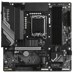 Матплата Gigabyte B760M Gaming X WiFi6E Gen5, iB760,S1700,mATX,4DDR-5,2xPCI-Ex16,4SATA,2xM.2,HDMI,DP