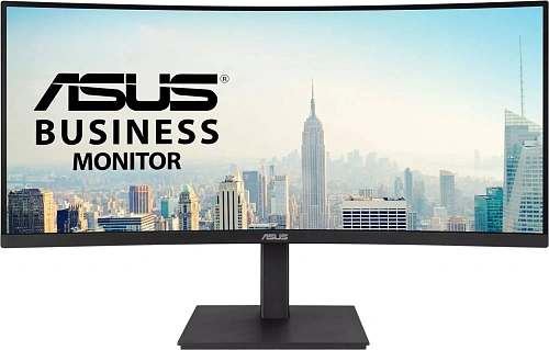 Монитор 34" ASUS VA34VCPSR VA 3440x1440 100Hz 4ms 300cd/m 3000:1 1500R 1xHDMI 1xDP 1xUSB-C 2x2W