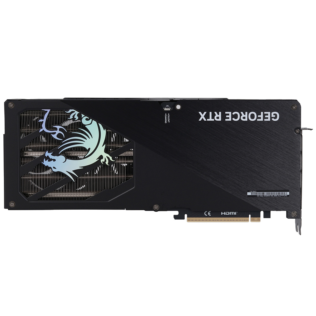 Видеокарта MSI GeForce RTX 5080 16G GAMING TRIO OC, 16G GDDR7, 256bit 1xHDMI 3xDP (G5080-16GTC)