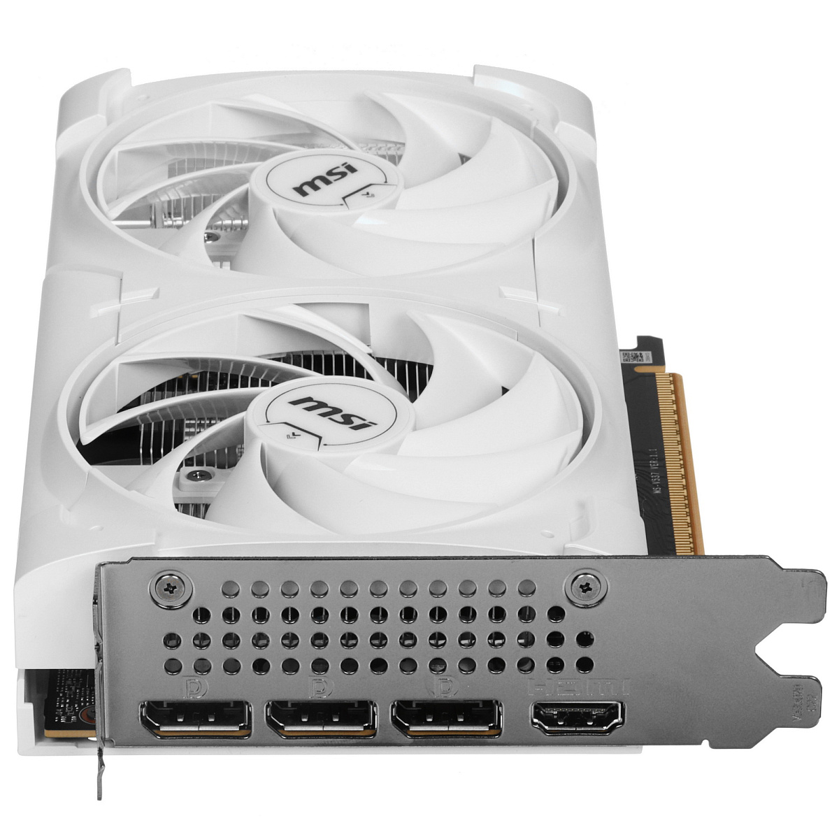 Видеокарта MSI GeForce RTX 5060 8G VENTUS 2X WHITE, 8G GDDR7 128bit 1xHDMI 3xDP G5060-8V2W