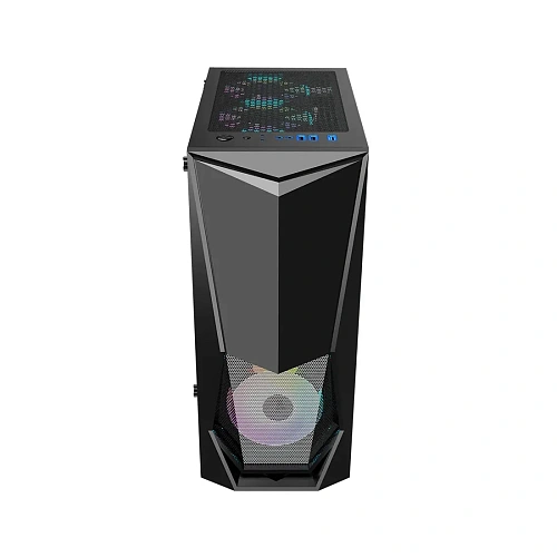 Корпус 1Stplayer DK-3-BK, Midi Tower, ATX, Black, 1x3.5"/1x2.5", 2xUSB2.0, USB3.0, RGB