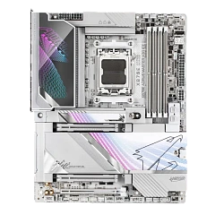 Матплата Gigabyte X870E Aorus Master X3D ICE,AM5,ATX,4DDR-5,3хPCI-Ex16,2SATA,5xM.2,HDMI,2USB-C,20USB