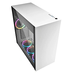 Корпус ПК без БП Sharkoon PURE STEEL RGB Wh